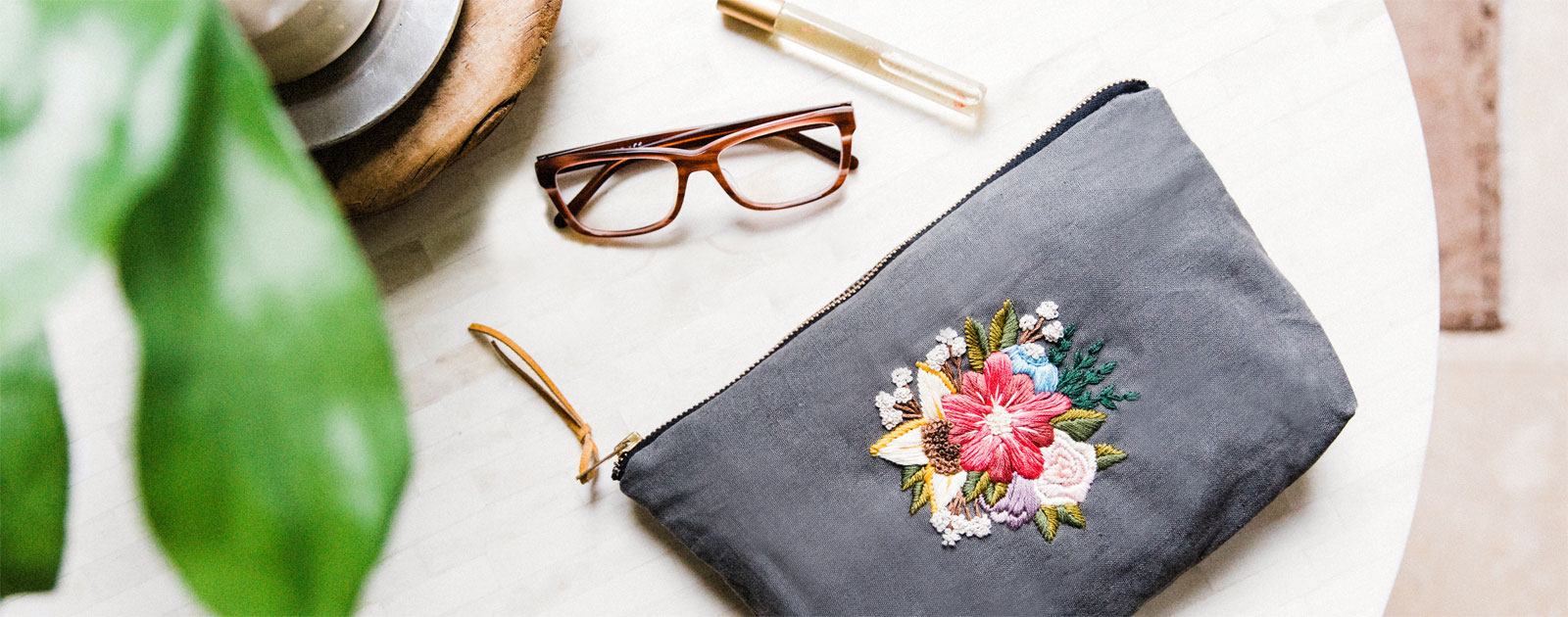 Embellishing with Floral Embroidery | Kristen Gula