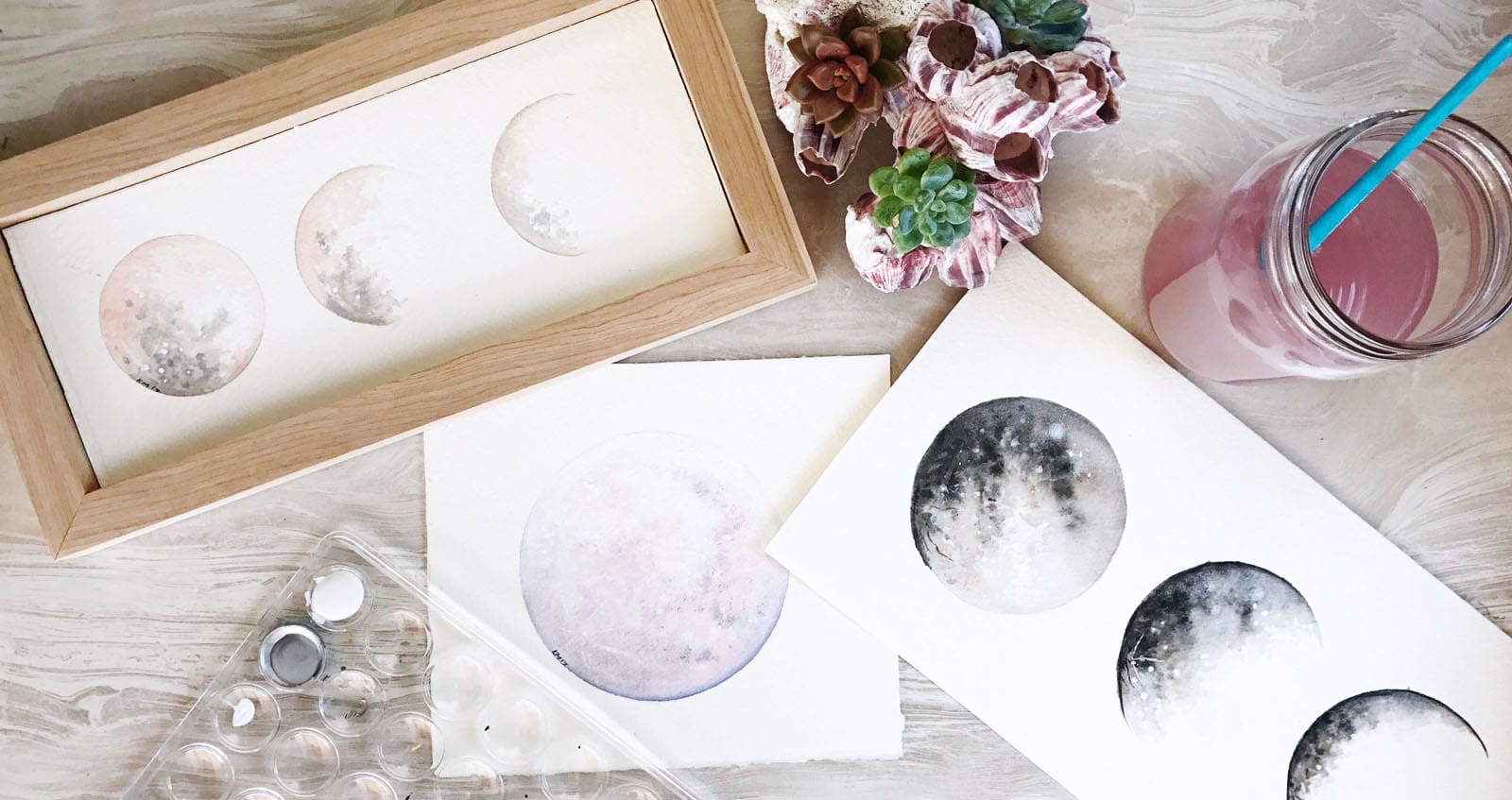Moon Phases | Katelyn Morse | The Crafter's Box