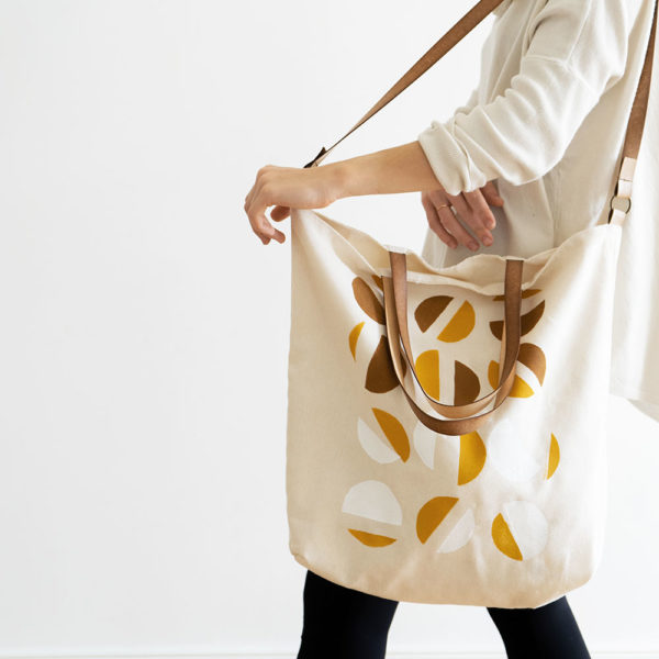 Vegan Large Canvas Farmer's Market Totes | The Crafter's Box