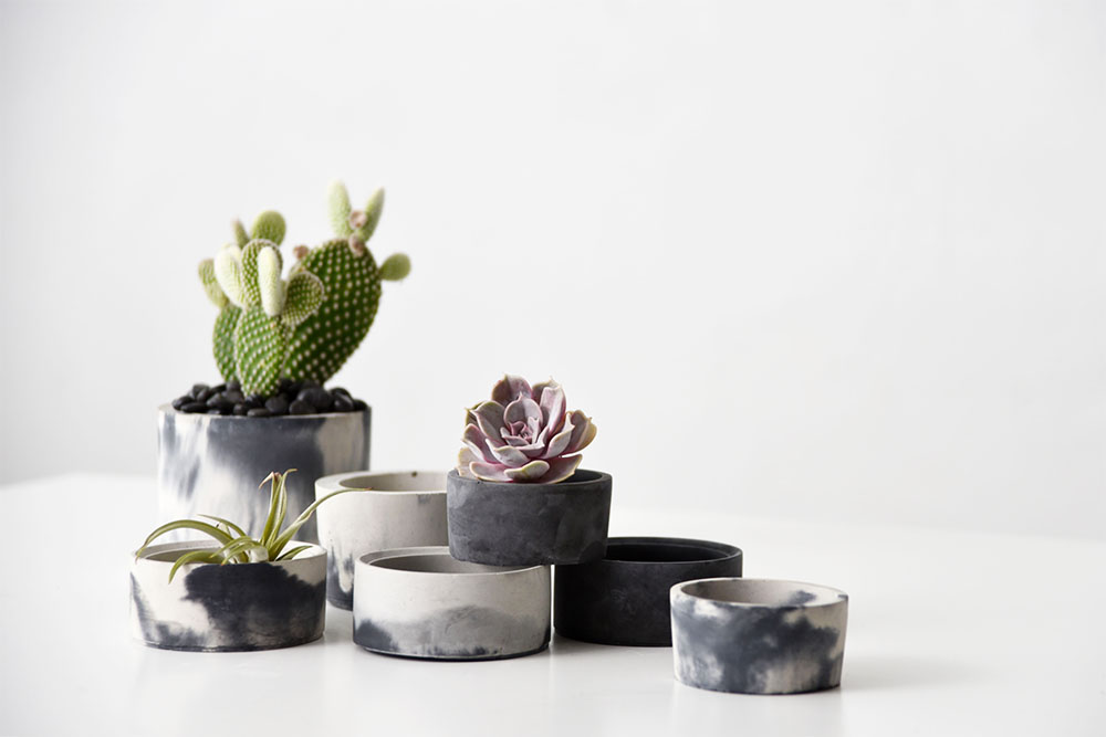 Hand-Poured Concrete | Christie Lothrop | The Crafter's Box