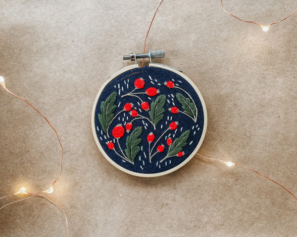 Woodland Botanical Embroidery | Digital Pattern Add-on | Katie Martin | Crafter's Box