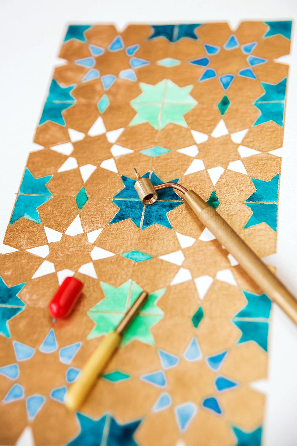 Eastern Geometric Drawing & Painting | Zahra Ammar | Crafter's Box