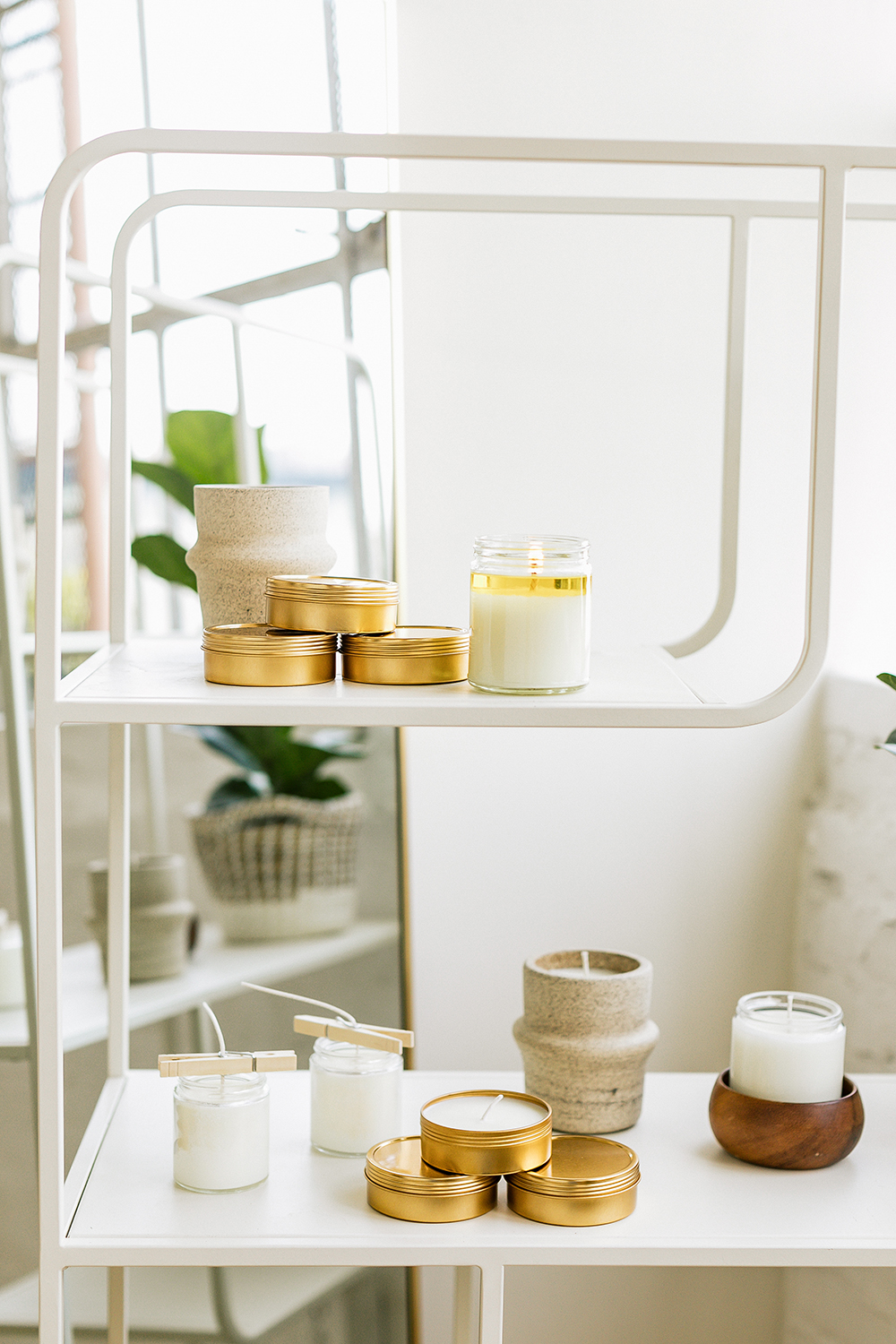 Poured Soy Candles | Craft + Foster | The Crafter's Box