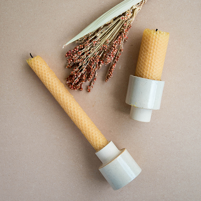 Rolled Beeswax Candles | Liz Wagner | The Crafter's Box